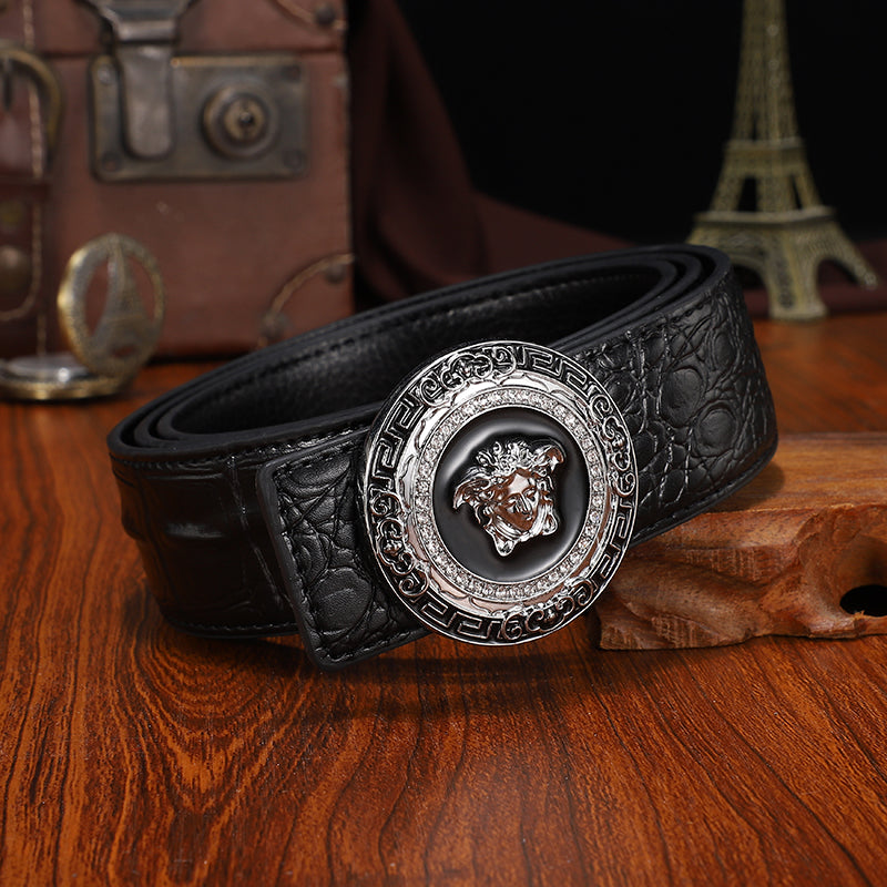 2025 Medusa Biggie Leather Belt