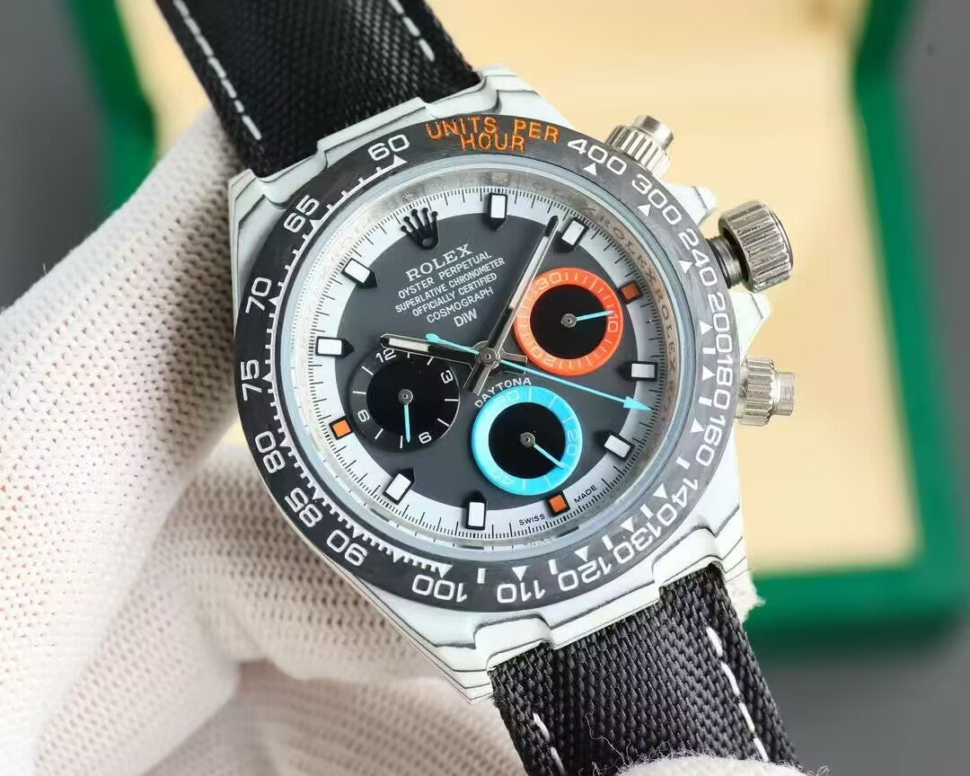 Cosmograph Daytona Carbon Fiber Luminous Hands Custom Edition Watch