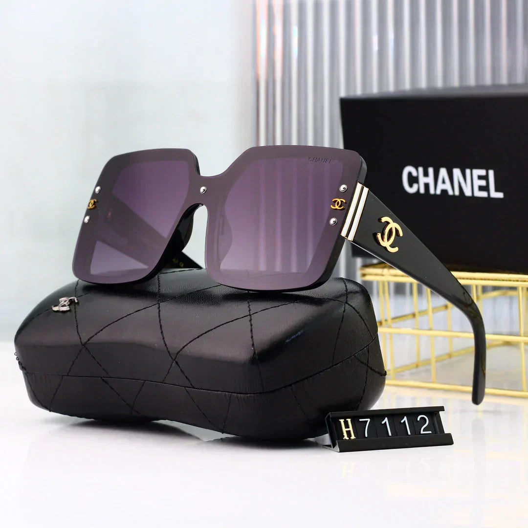 2025 Sunglasses Retro flower leg large frame sunglasses