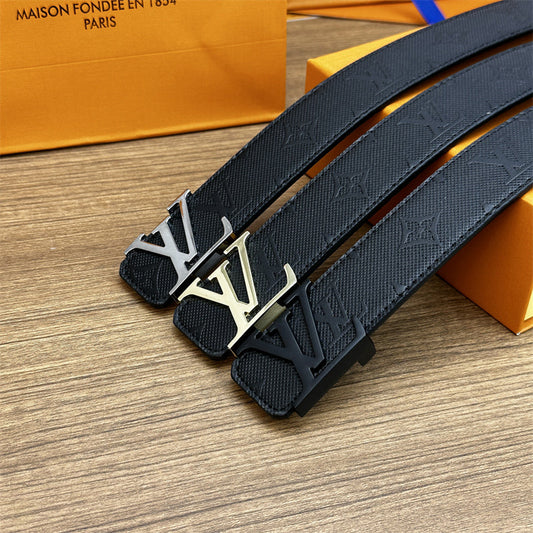 2025 belt New Frosted Belts width 4.0cm