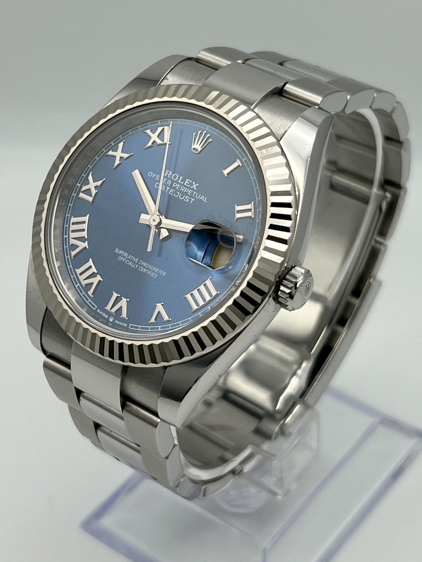 2025 Watch Datejust 126334 Stainless Steel Blue Dial Oyster (2021)