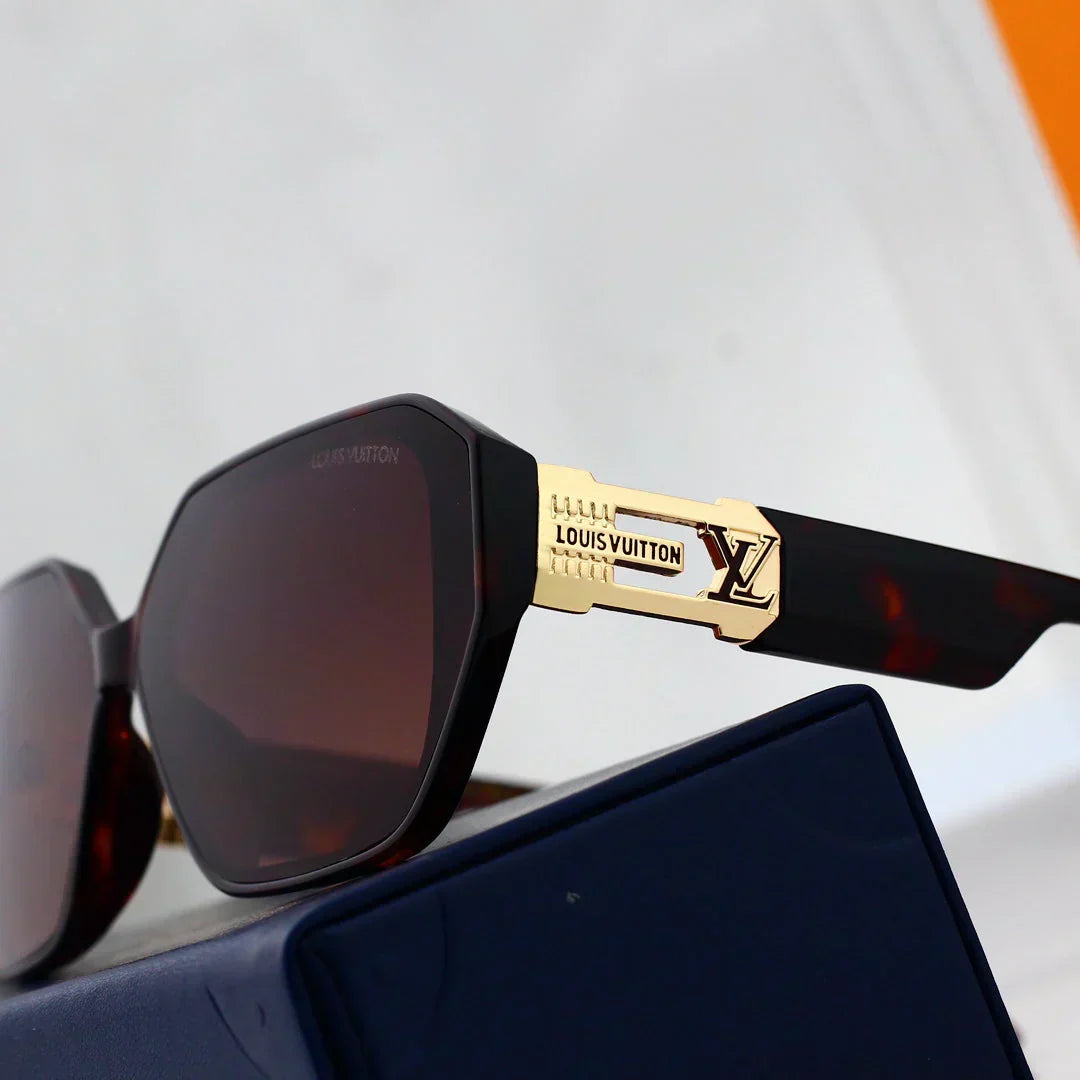 2025 Sunglasses  Retro Square Frame Sunglasses