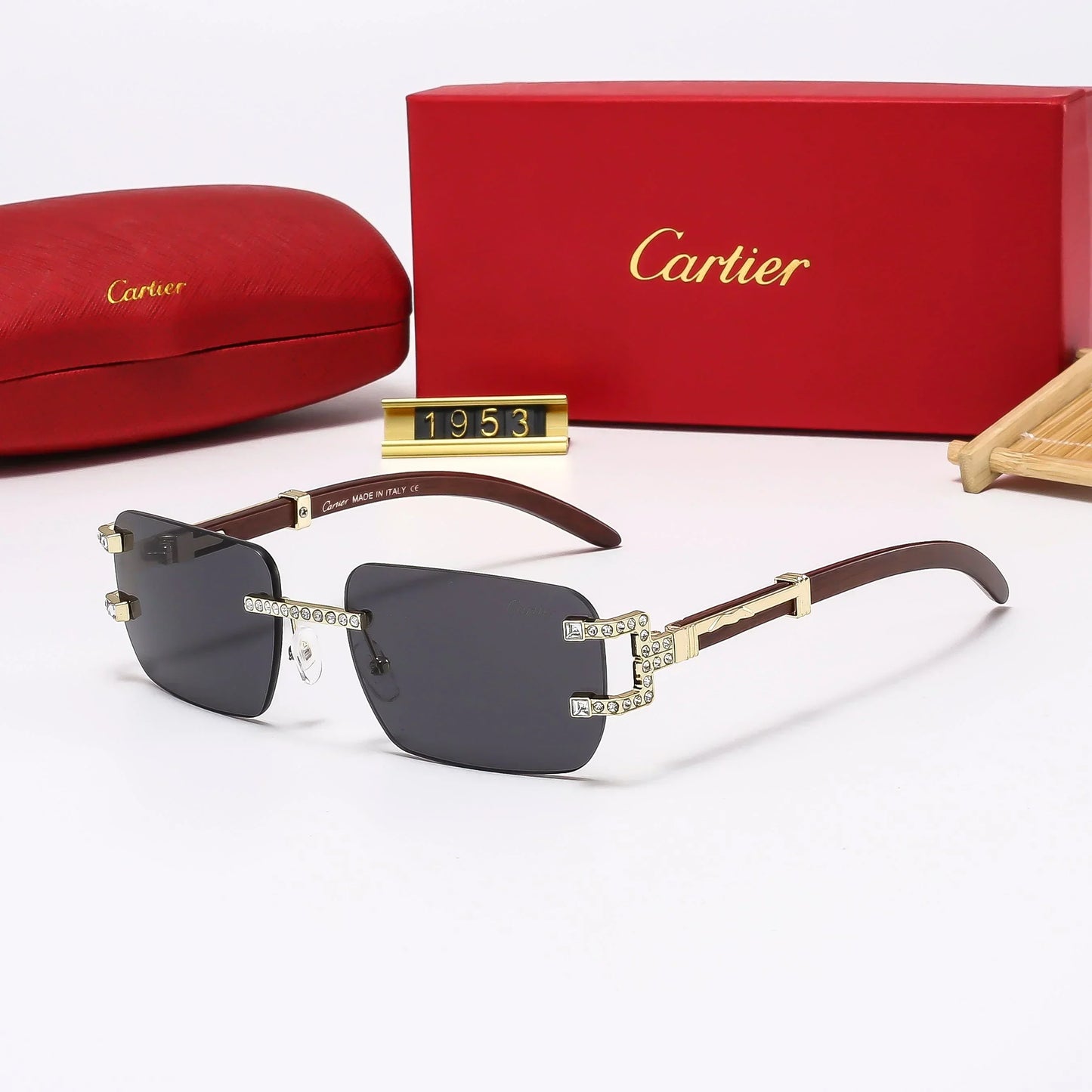 2025 6 Colors Dimond Sunglasses—1953