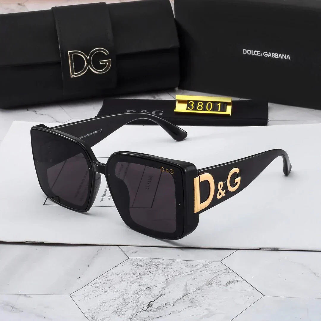 2025  Thick Frame Fashion Sunglasses 3801