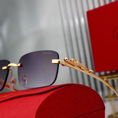 2025 Golden Leopard Frame Sunglasses