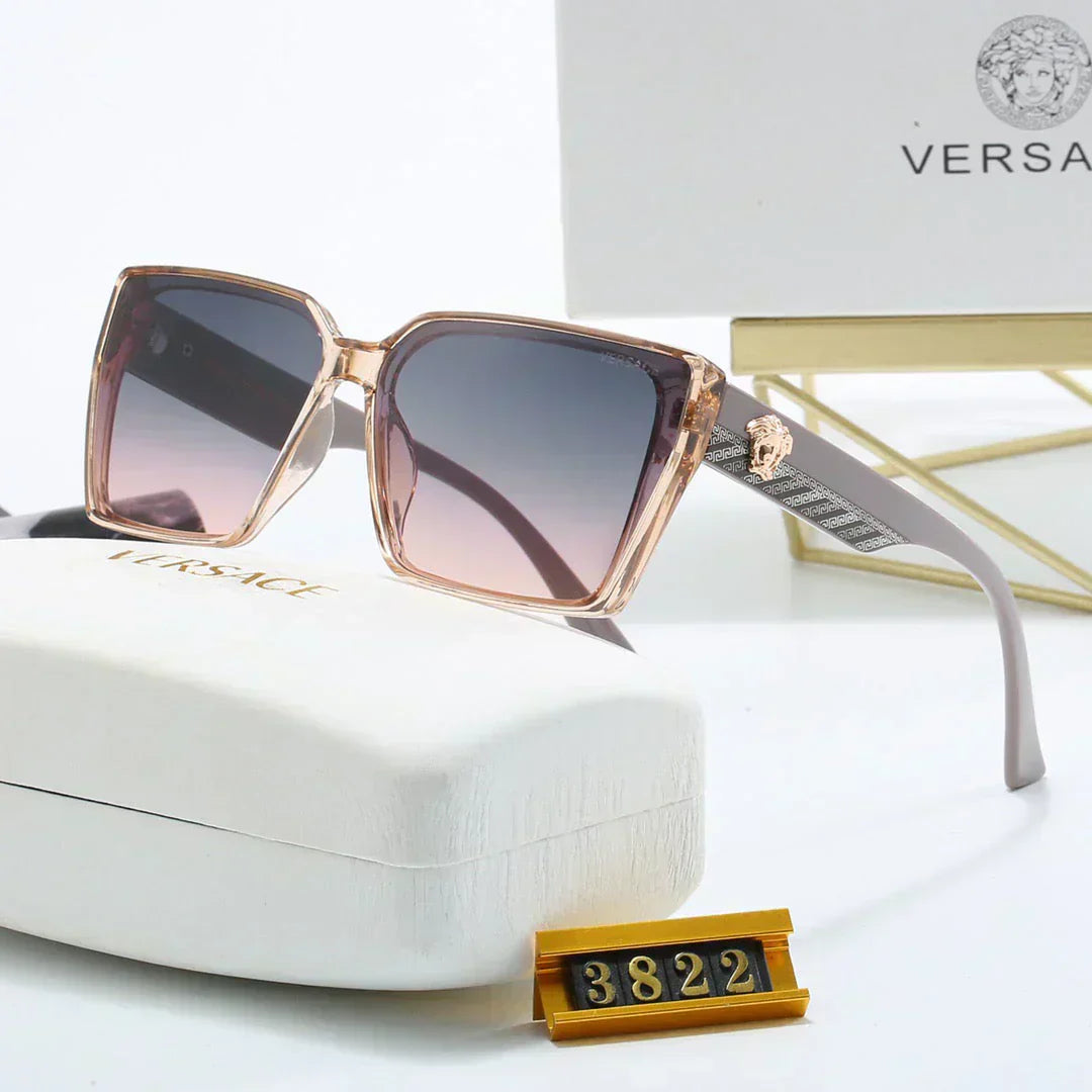 2025 Vintage Square Medusa Sunglasses 8822