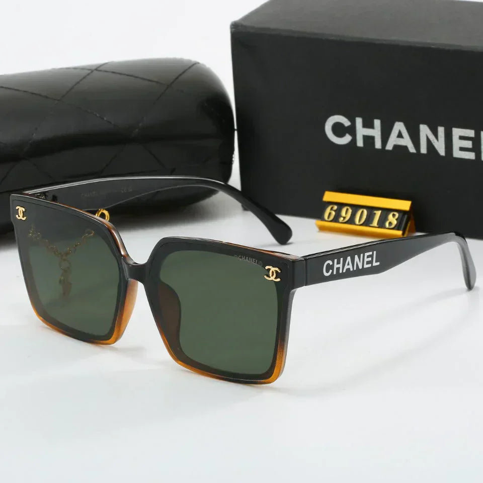 2025 Stylish simple square frame sunglasses 69018