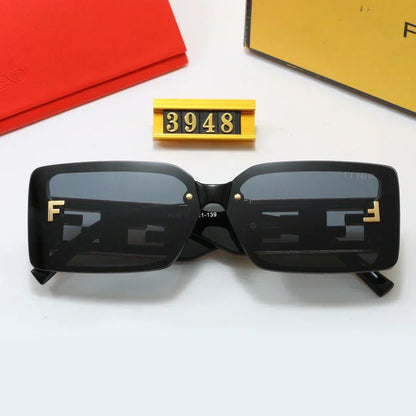 2025 Personalized wide-leg lettered internet celebrity sunglasses