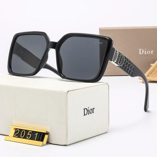 2025 Trendy square frame sun protection sunglasses