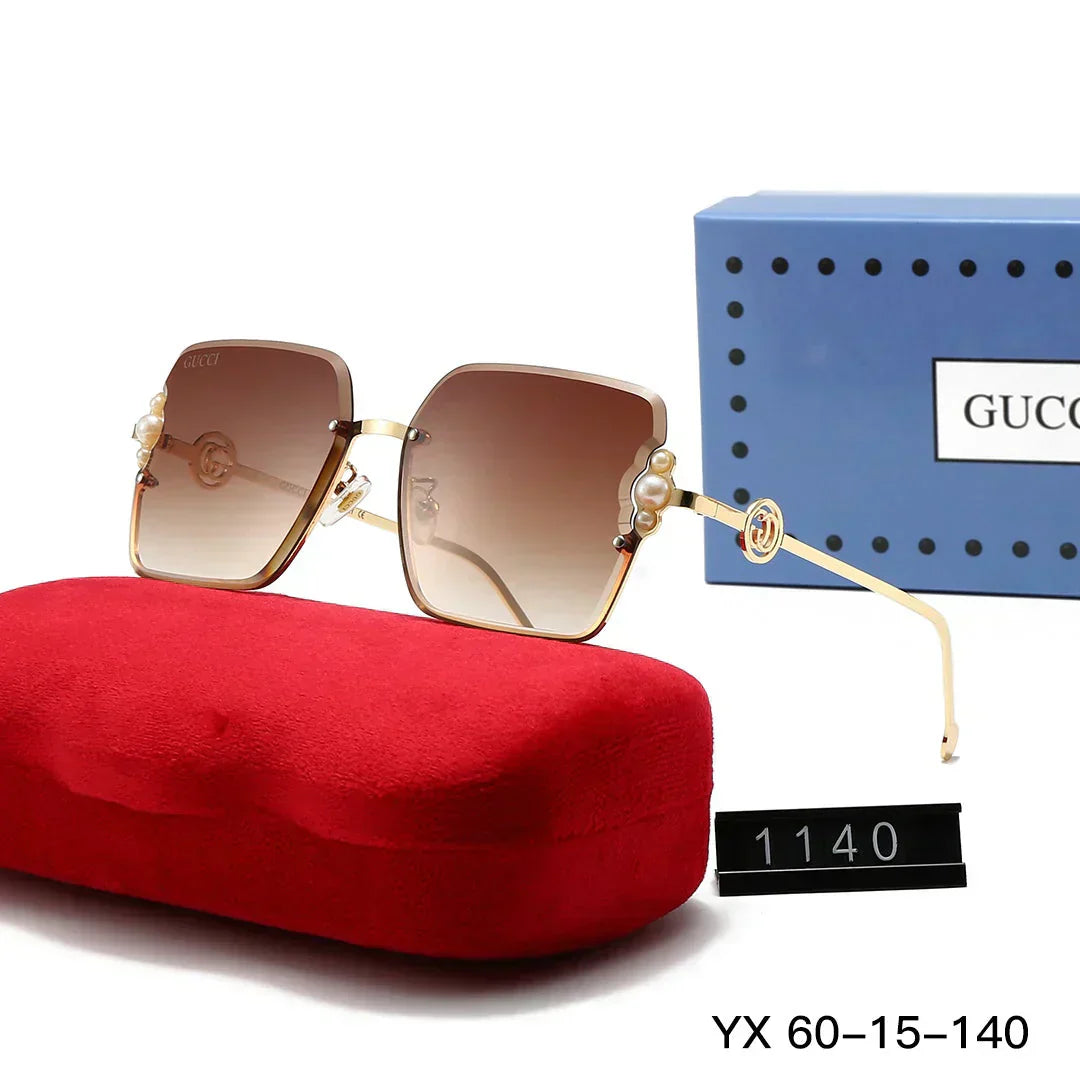 2025 Minimalist rimless sunglasses