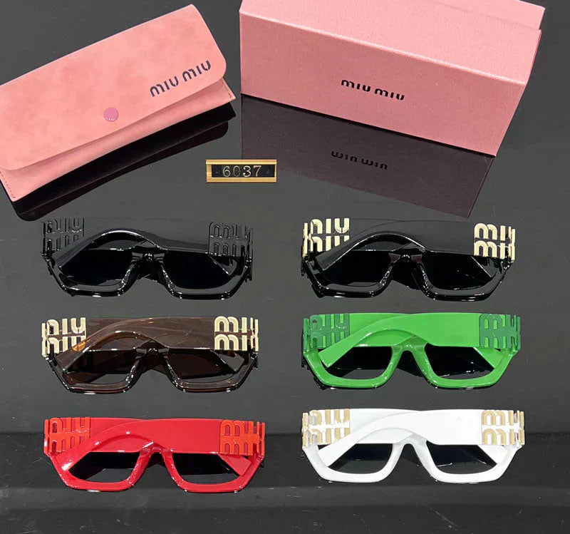 2025 Fashion Square Cat-Eye Sunglasses 6037