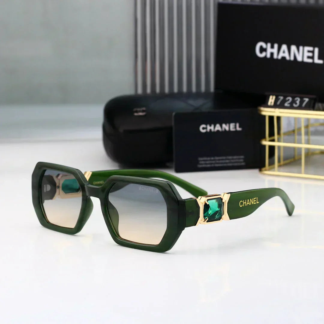 2025 Personalized square diamond sunglasses