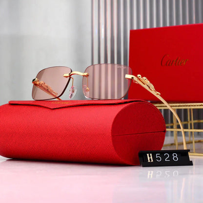 2025 Golden Leopard Frame Sunglasses