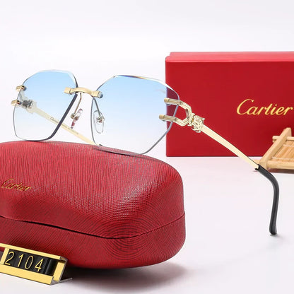 2025 Fashion Frameless Sunglasses 2104