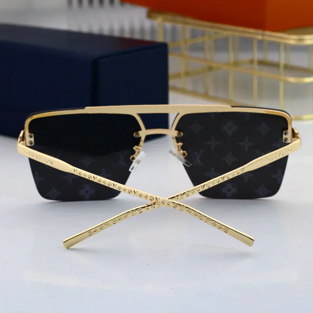 2025 HD Metal Monogram Sunglasses H8825