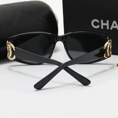 2025 Sunglasses large frame sunglasses leg logo
