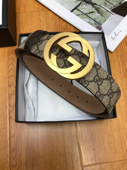 2025 Lined with top layer cowhide belt width 3.8