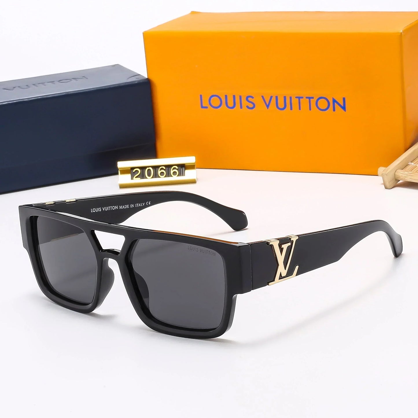 2025 Fashionable double bridge casual sunglasses