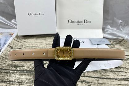 2025 6 Colors  CD rhinestone plain belt