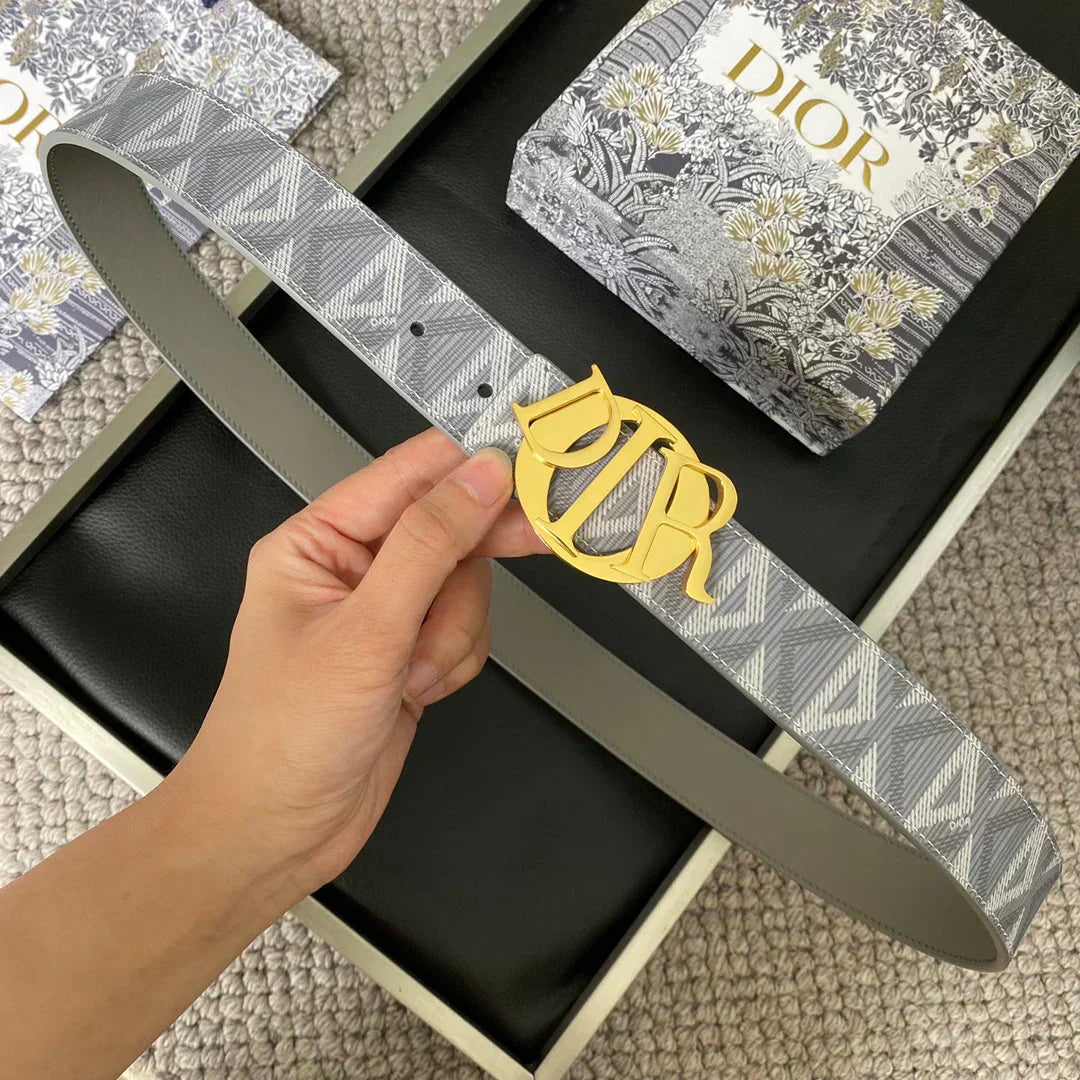 2025 belt Top layer cowhide belt stainless steel hardware buckle width 3.5CM