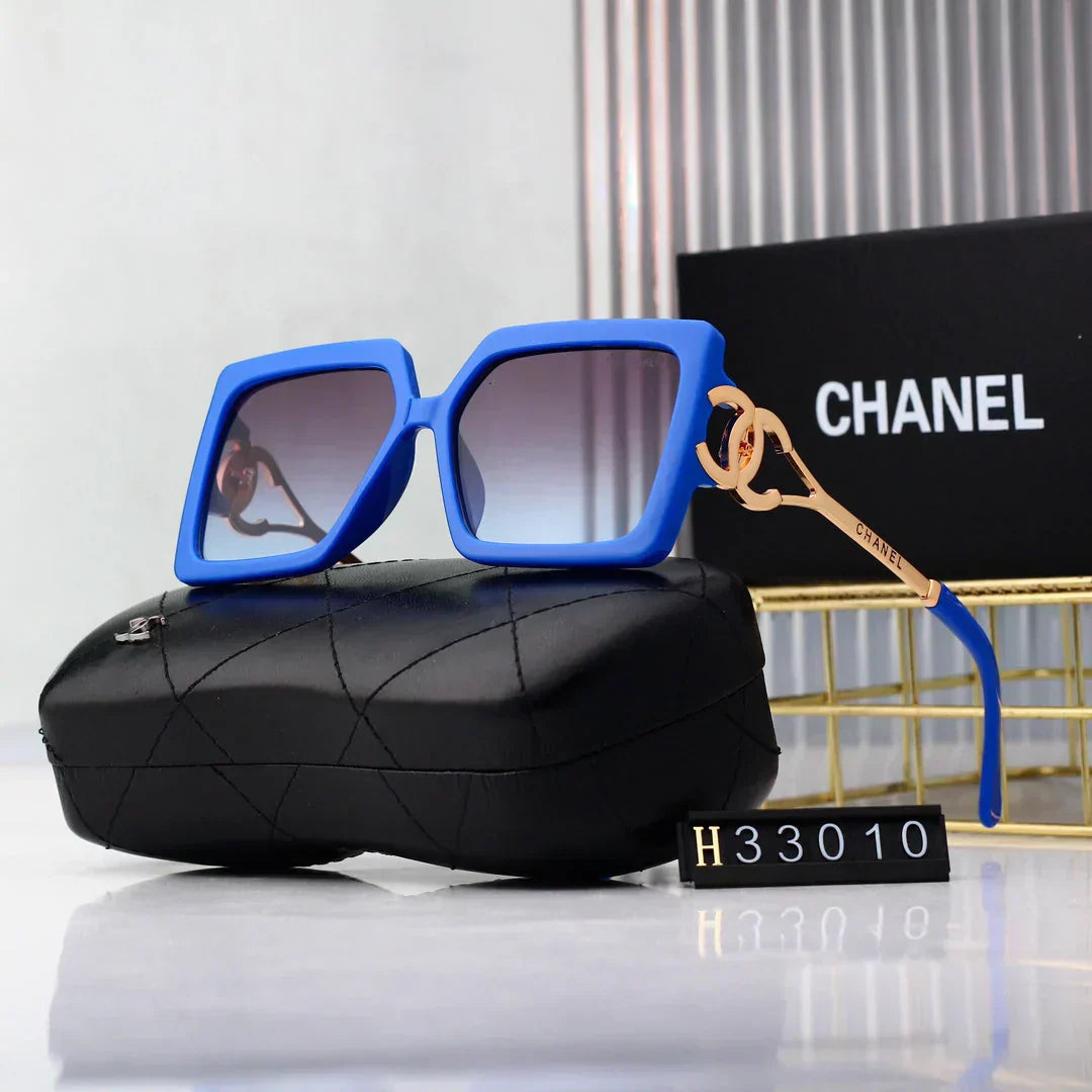 2025 Retro large square frame high-end sunglasses