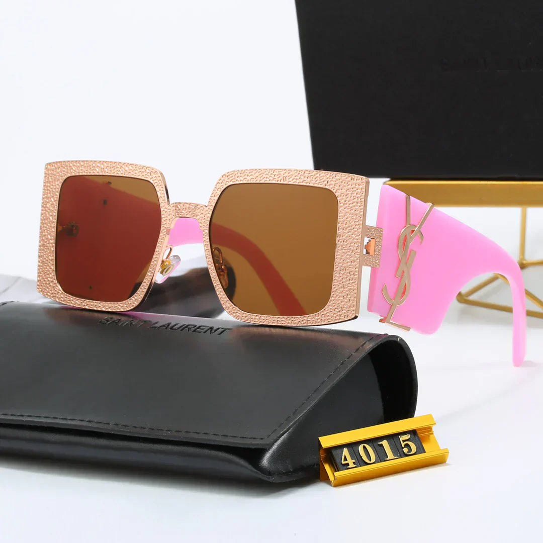 2025 Textured Metal Frame Sunglasses