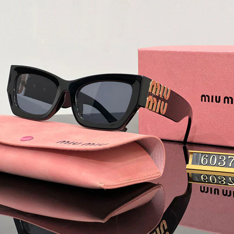 2025 Fashion Square Cat-Eye Sunglasses 6037