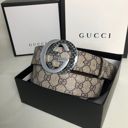 2025 3 Colors  printed letter leather belt