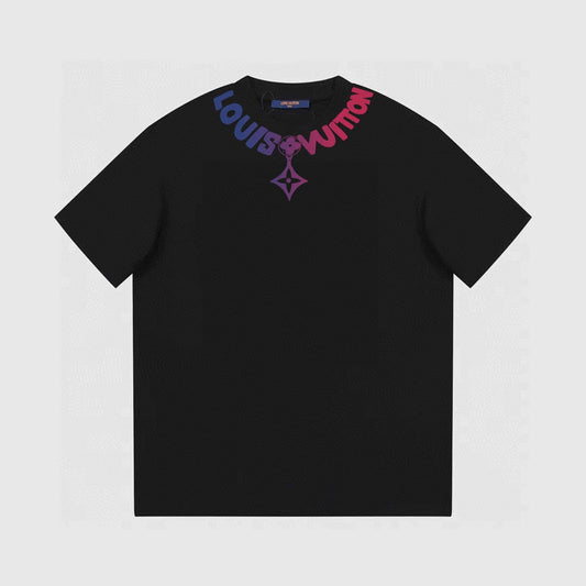 Neckline logo printed T-shirt