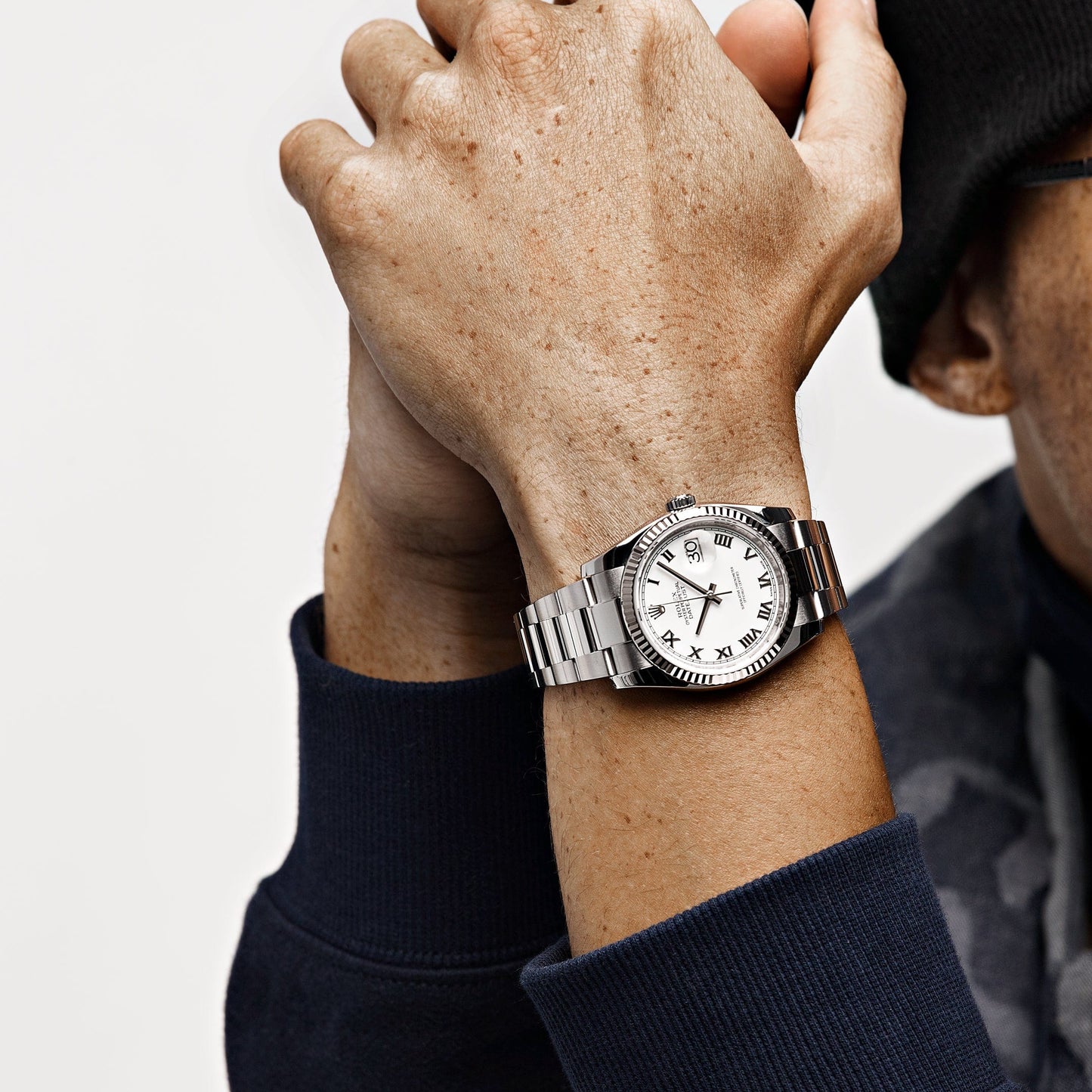 2025 Watch Datejust 116234  Stainless Steel and  White Gold White Dial (2018)