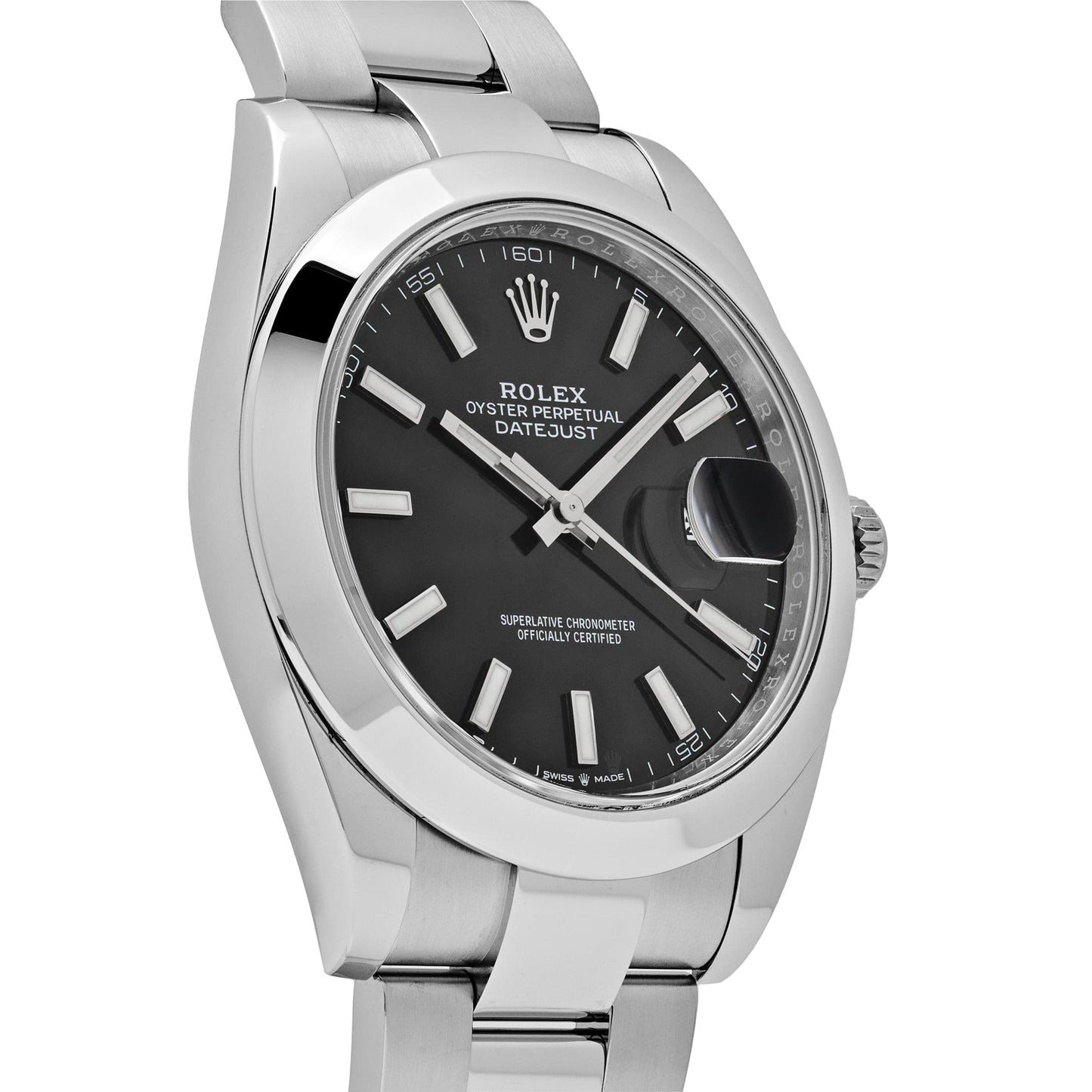 2025 Watch Datejust 126300 Stainless Steel Black Dial Oyster (2024)