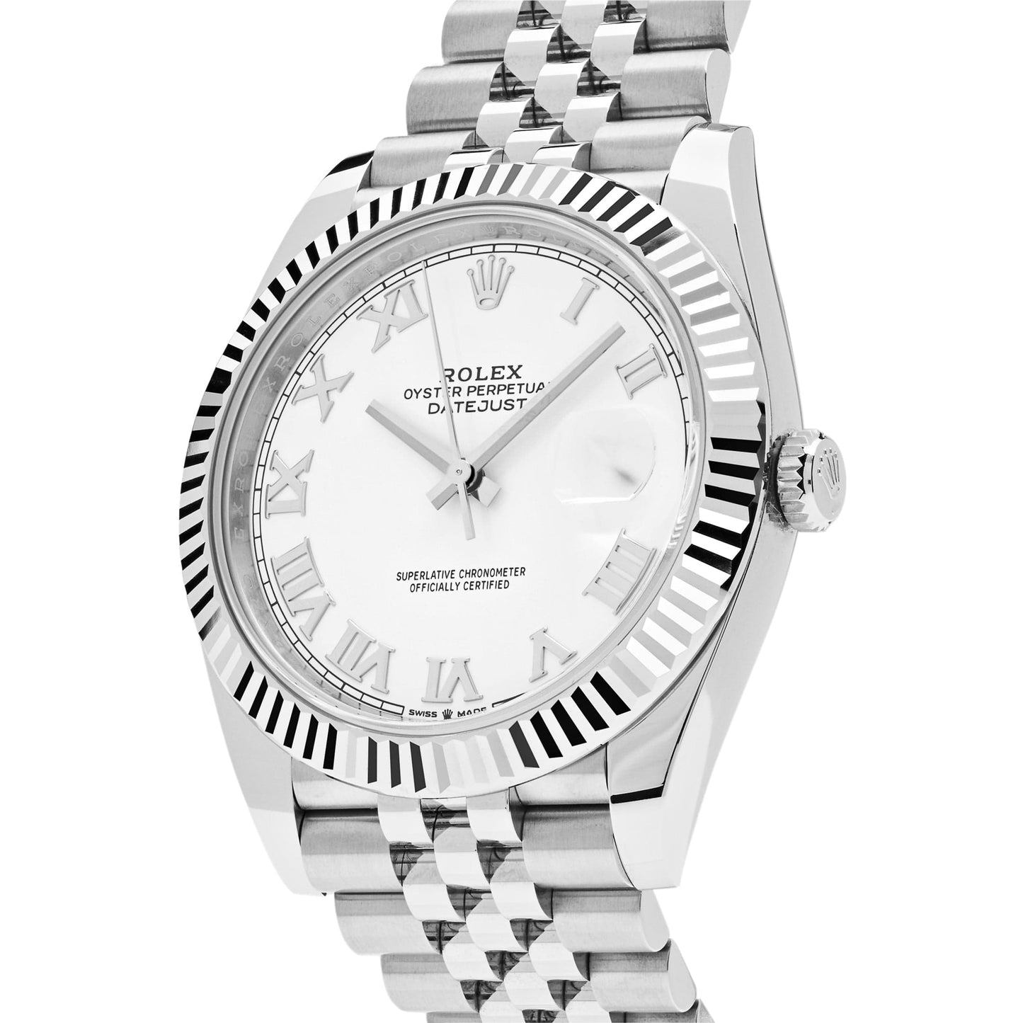 2025 Watch Datejust 126334 Stainless Steel White Dial Jubilee