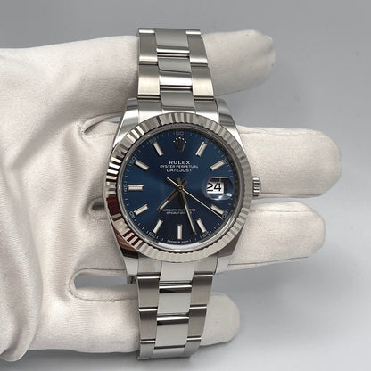 2025 Watch Datejust 126334 Stainless Steel Blue Dial Oyster (2021)