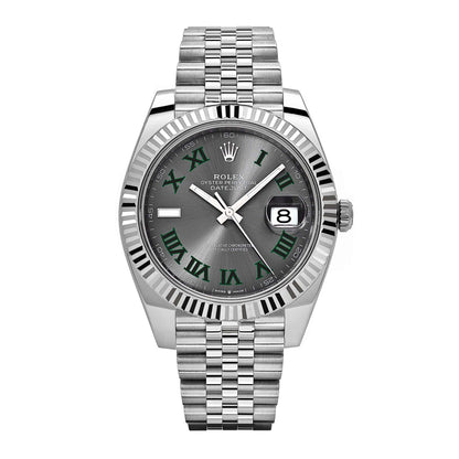 2025 Watch Datejust 126334 'Wimbledon' Stainless Steel Slate Dial Jubilee (2024)