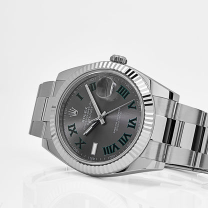 2025 Watch Datejust 126334 'Wimbledon' Stainless Steel Slate Dial Oyster (2024)