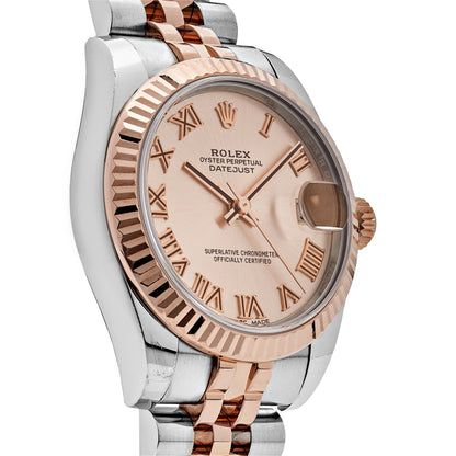 2025 Watch Datejust 178271 Rose Gold Stainless Steel Sundust Dial (2020)