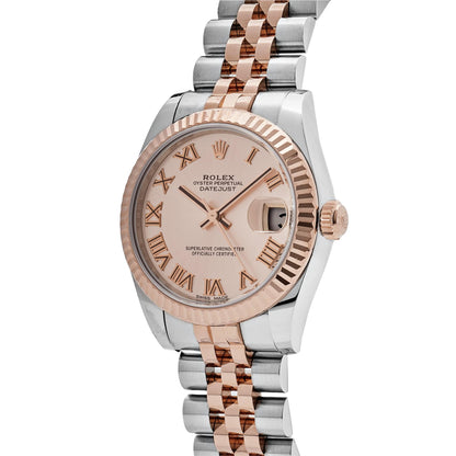 2025 Watch Datejust 178271 Rose Gold Stainless Steel Sundust Dial (2020)