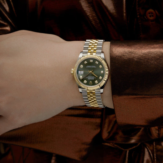 2025 Watch Datejust 278273 Yellow Gold Stainless Steel Green Dial (2023)
