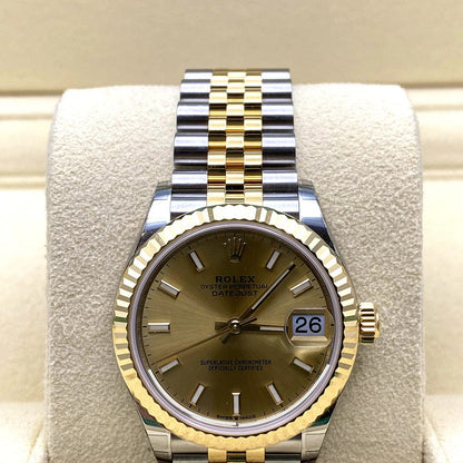2025 Watch Datejust 278273 Yellow Gold Stainless Steel Champagne Dial