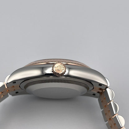 2025 Watch Datejust 126231 'Wimbledon' Stainless Steel Rose Gold Slate Dial