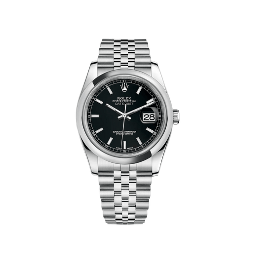2025 Watch Datejust 116200 Stainless Steel Black Dial