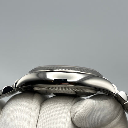 2025 Watch Datejust 126234 White Gold Stainless Steel Blue Dial Jubilee