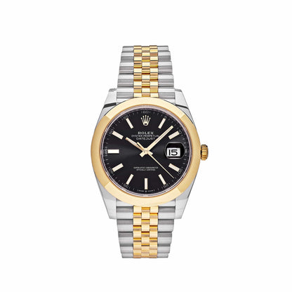 2025 Watch Datejust 126303 Stainless Steel Yellow Gold Black Dial Jubilee (2022)