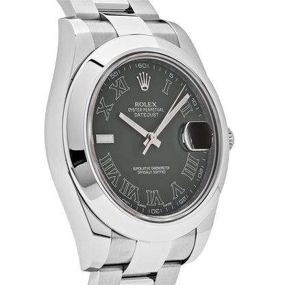 2025 Watch Datejust II 116300 Stainless Steel Grey Dial