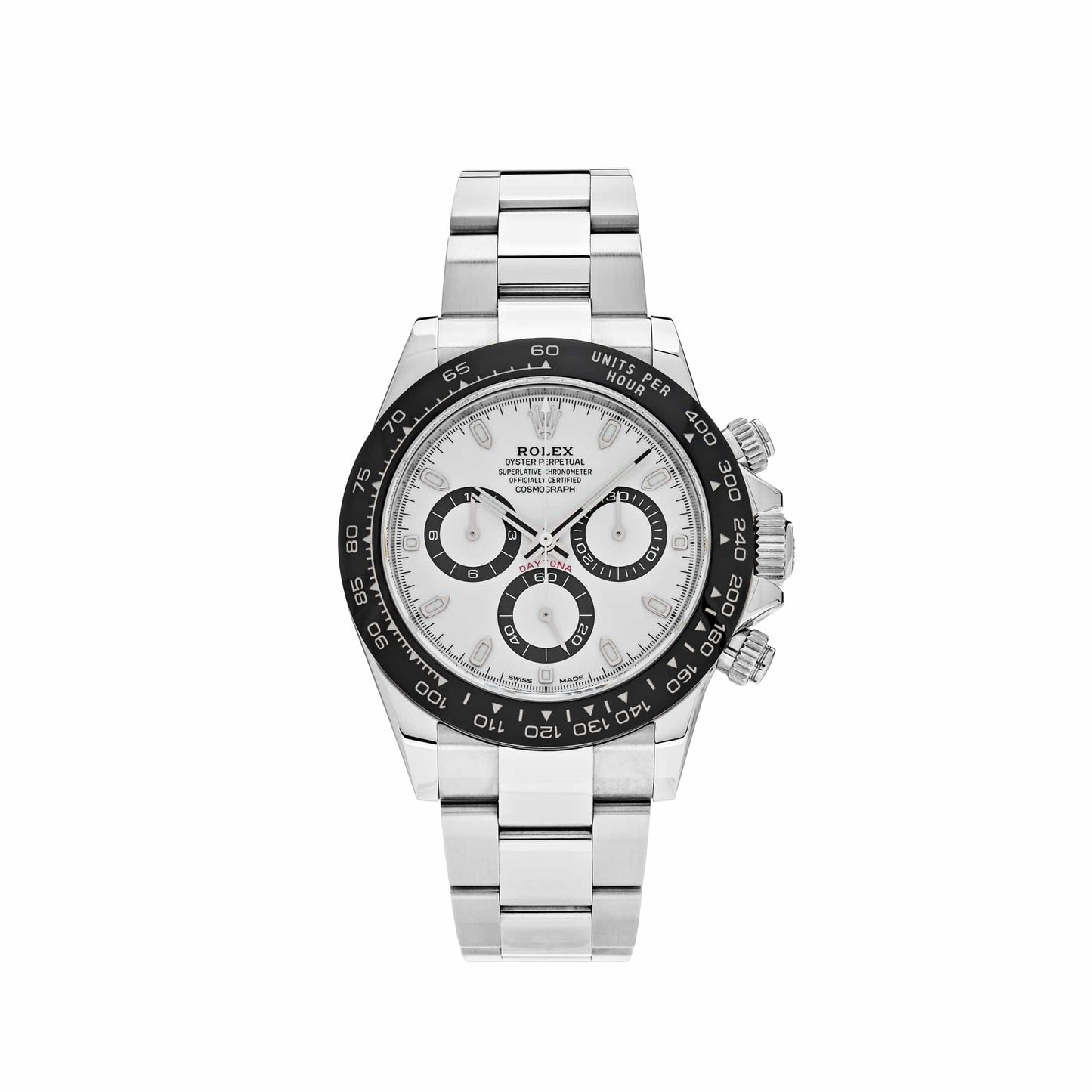 2025 Watch Daytona 116500LN Stainless Steel White Panda Dial (2022)