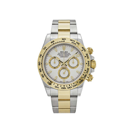2025 Watch Daytona 116503 Two-Tone Yellow Gold Stainless Steel White Dial (2023)