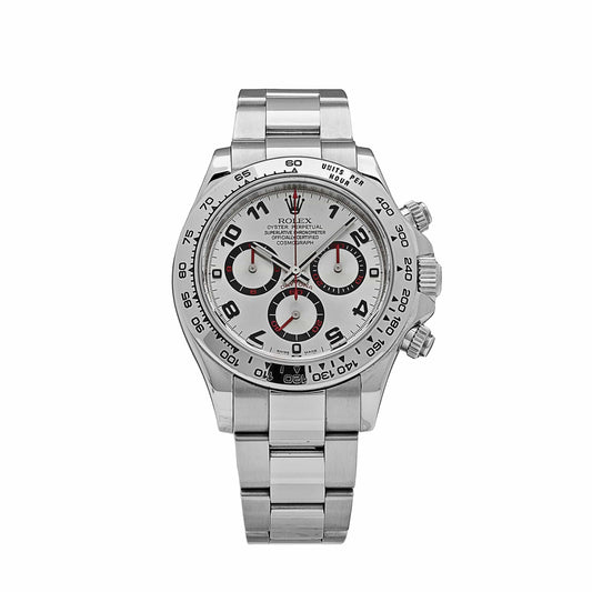 2025 Watch Daytona 116509 Silver Racing Dial White Gold (2006)