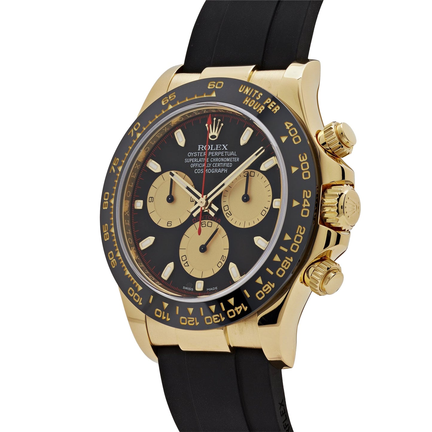2025 Watch Daytona 116518LN 'Paul Newman' Yellow Gold Black Dial