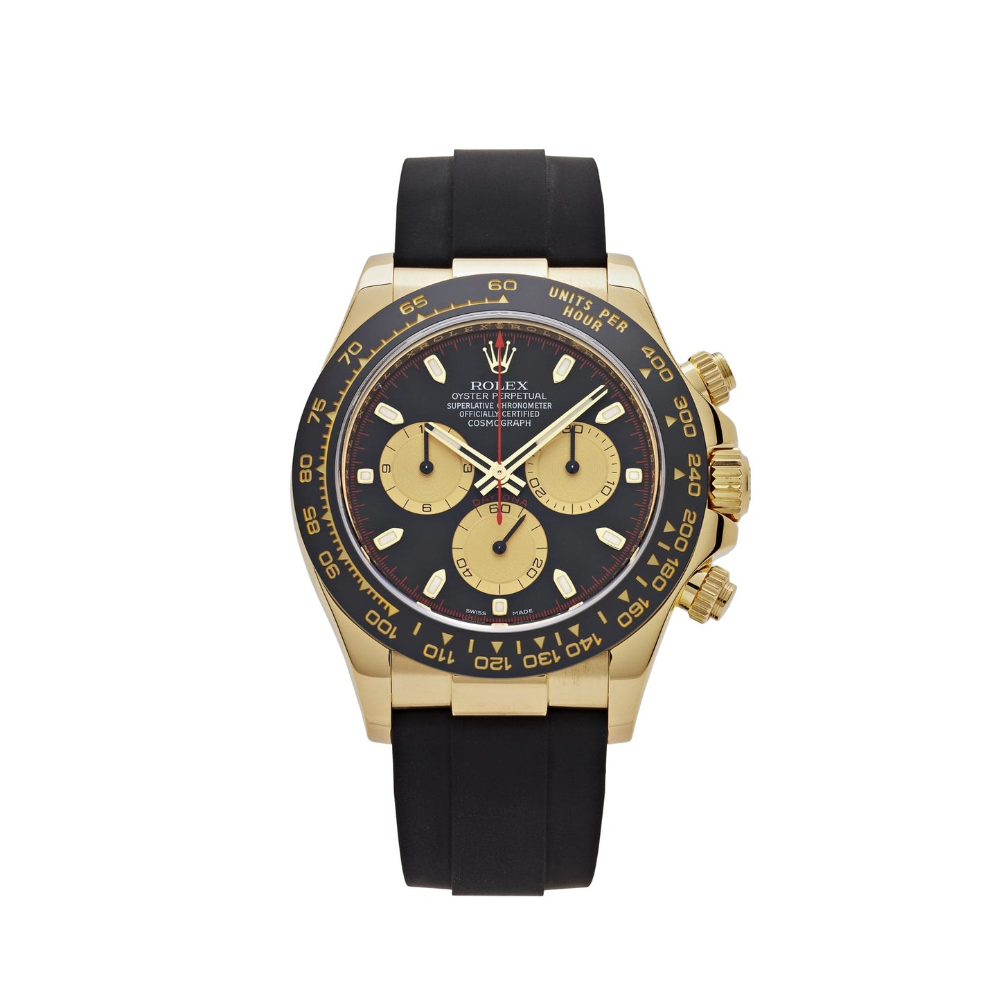2025 Watch Daytona 116518LN 'Paul Newman' Yellow Gold Black Dial