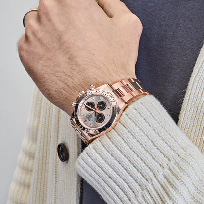 2025 Watch Daytona Cosmograph 126505 Rose Gold Sundust Dial (2024)